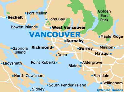 Vancouver Haritası